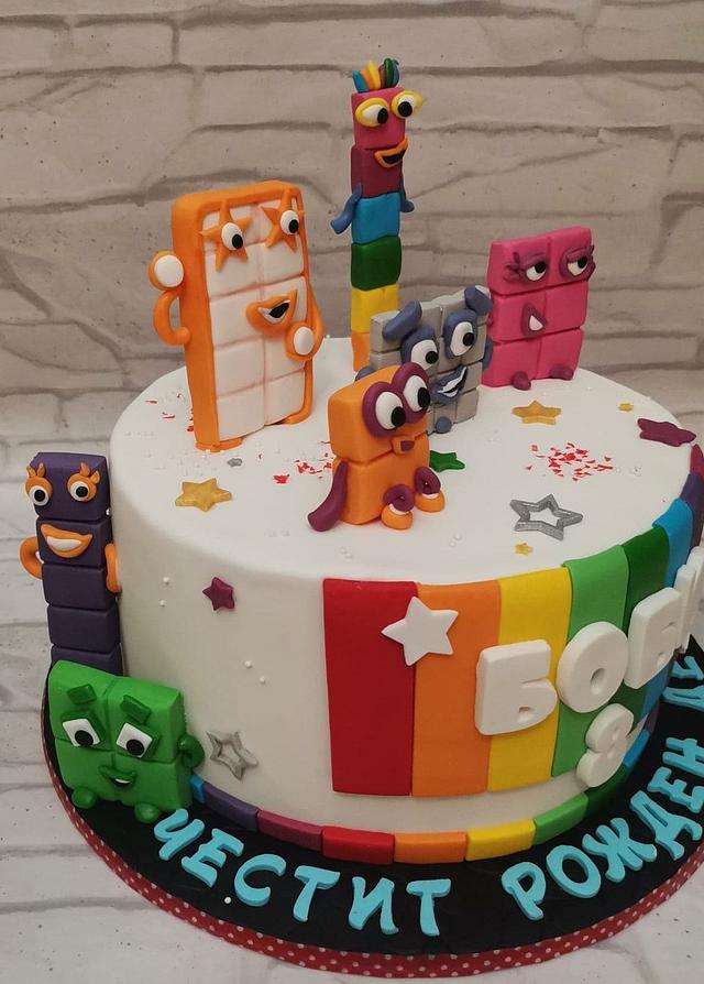 Numberblocks cake - Cake by Rositsa Lipovanska - CakesDecor