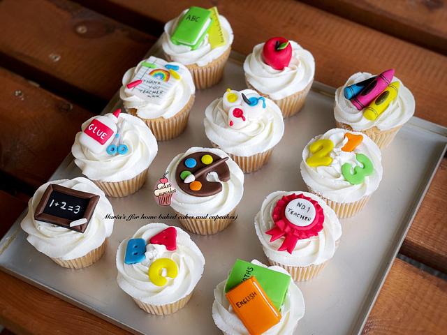 Back to School / End of term Cupcakes
