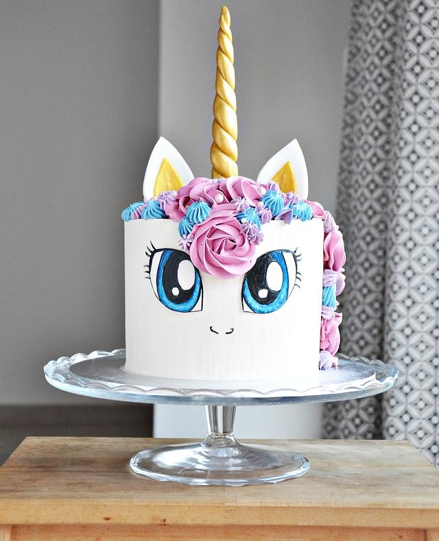 Unicorn cake - Decorated Cake by rincondulcebysusana - CakesDecor