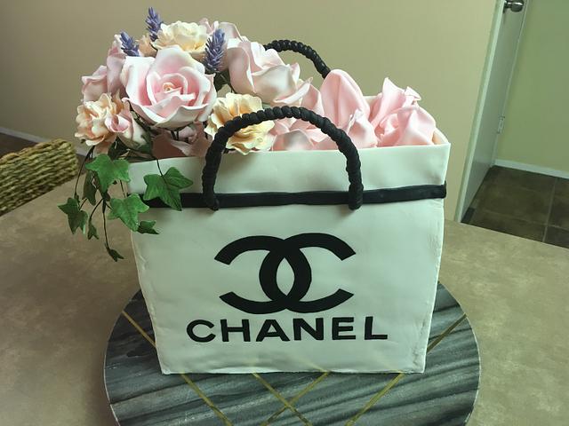 The Great Cake Experience: Green chanel bag