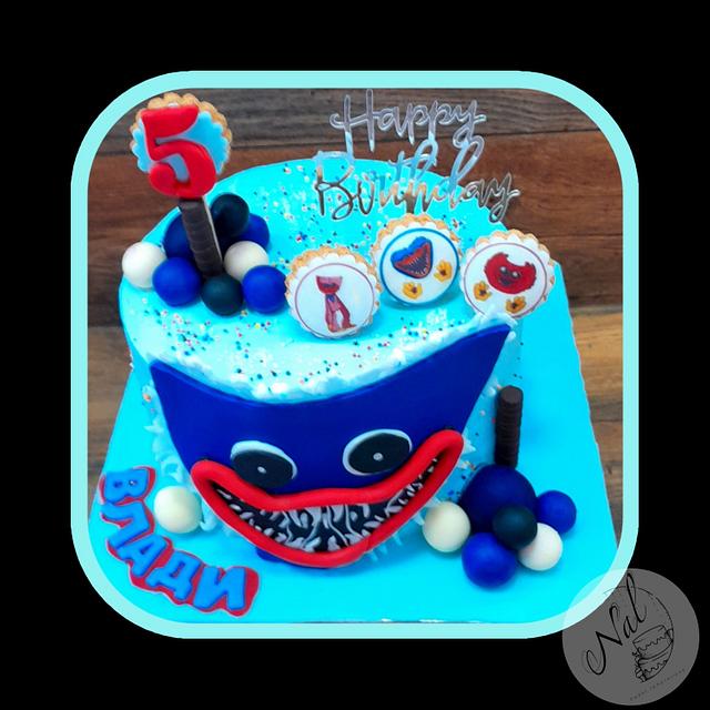 huggy wuggy - Decorated Cake by Nal - CakesDecor