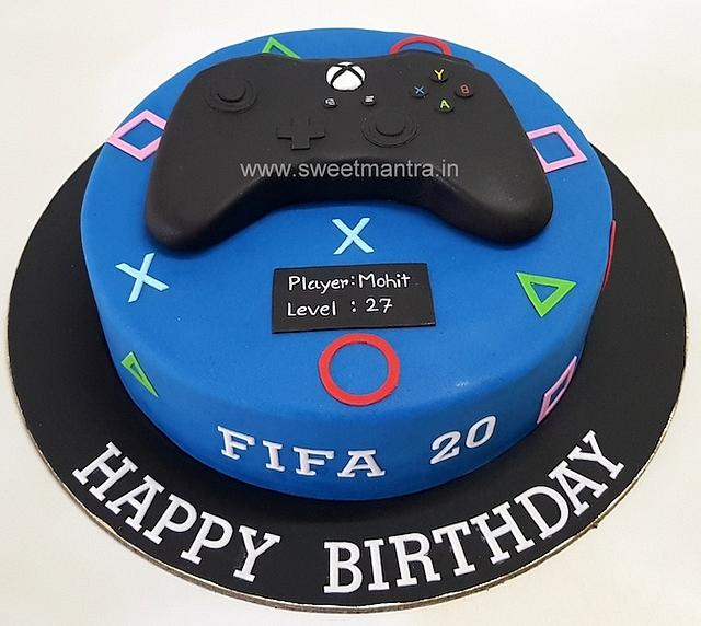 Gaming Console cake Decorated Cake by Sweet Mantra CakesDecor