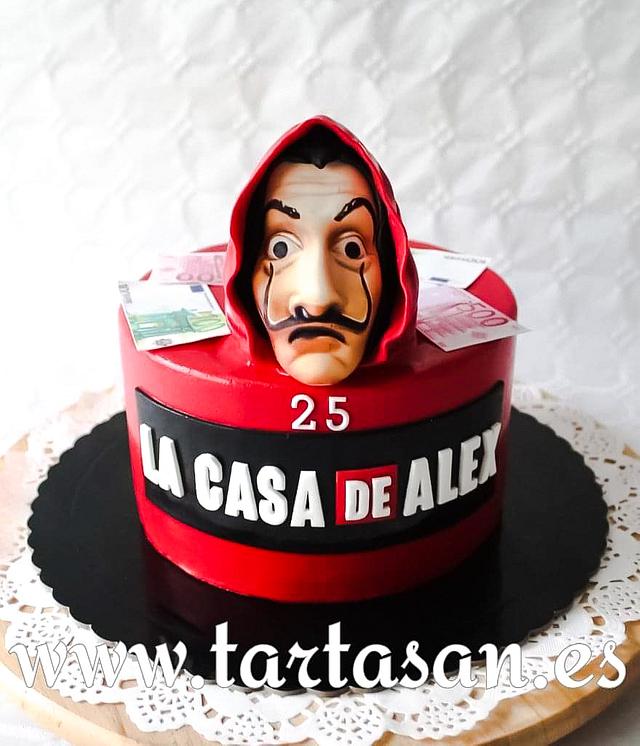 La casa de papel - Decorated Cake by TartaSan - Damian - CakesDecor