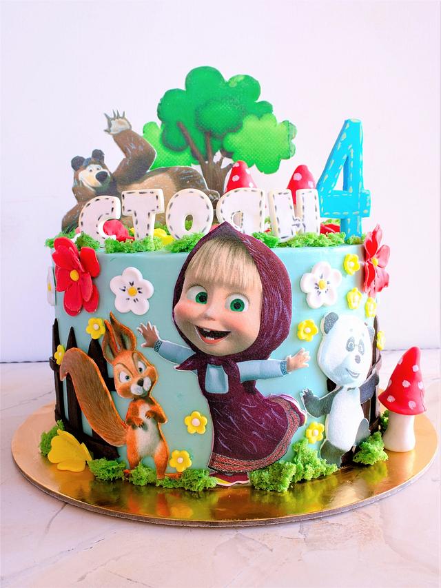 Masha - Decorated Cake by TortIva - CakesDecor