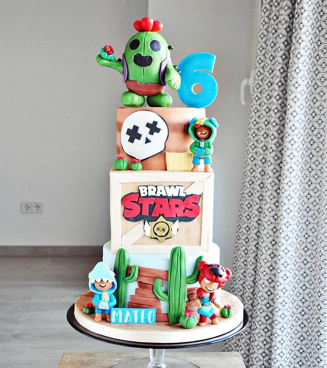 Brawl Stars Cake Cake By Rincondulcebysusana Cakesdecor - birthday cake brawl stars cake ideas