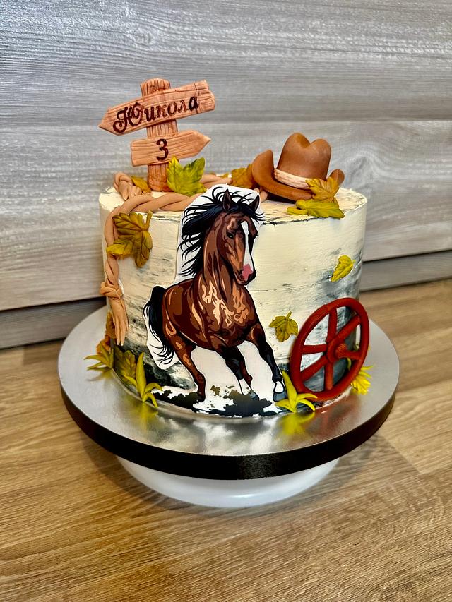 Horse Cake Decorated Cake By DaraCakes CakesDecor   2f4917b4f7a941a2aadff5affd54888b 