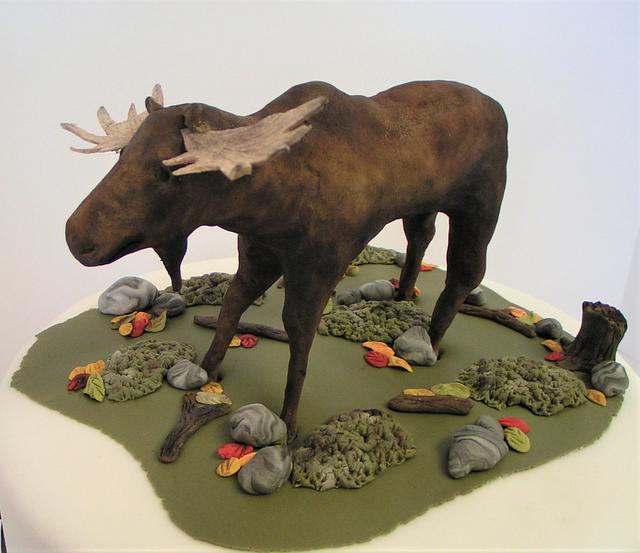 Moose Birthday Cake Cake By Sweet Art Cakes CakesDecor   31dff9faaa3b4218b914ee33f6301fa3 