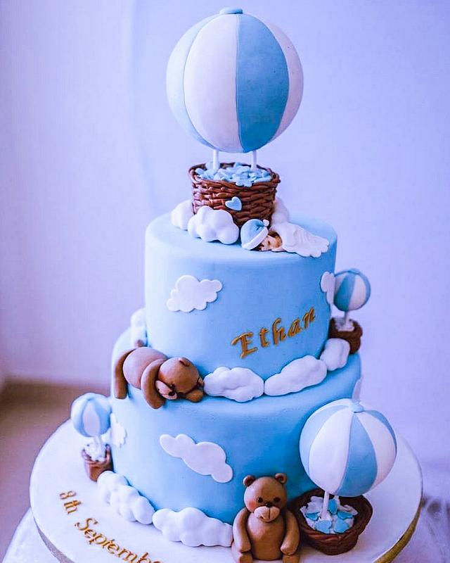 Hot air balloon - Decorated Cake by Santis - CakesDecor