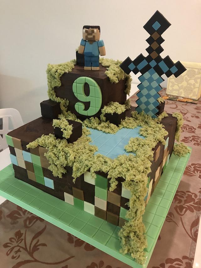 Minecraft cake - Cake by Renatiny dorty - CakesDecor