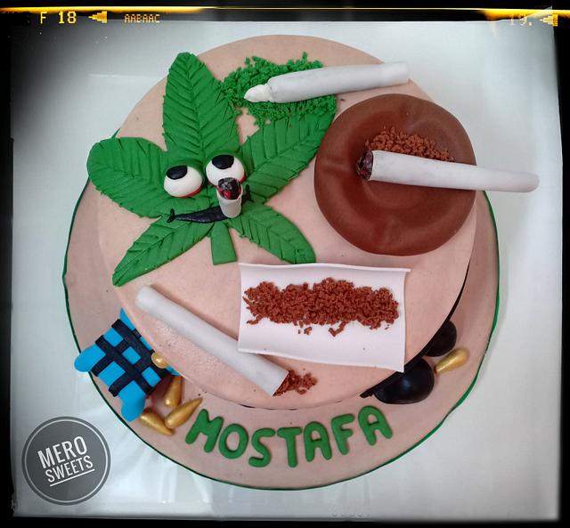 Pubg and drugs cake Decorated Cake by Meroosweets CakesDecor