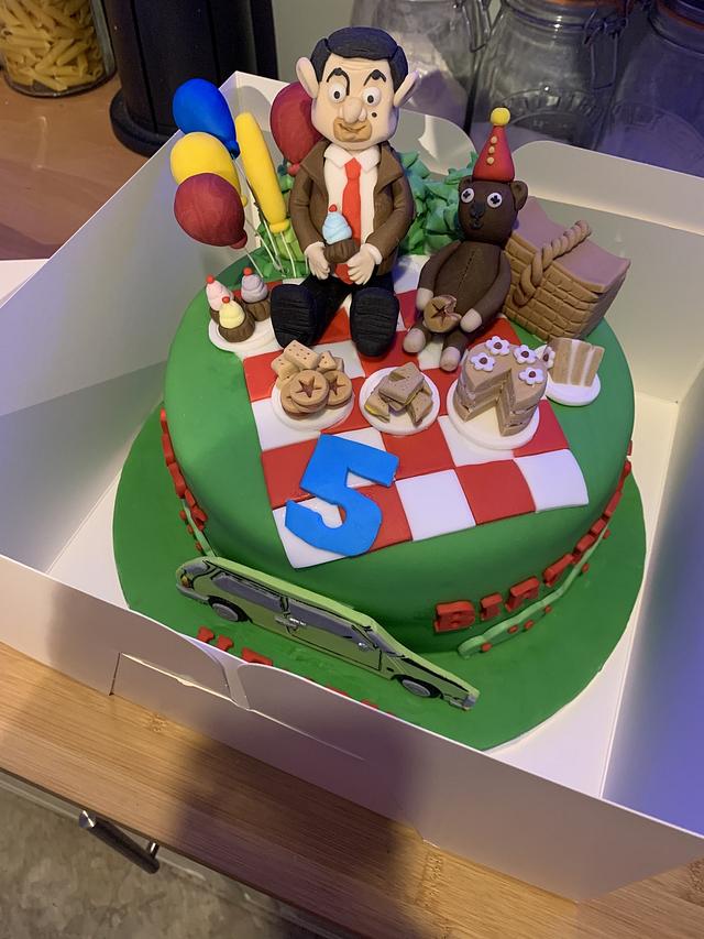 Mr Bean cake Cake by Squidge CakesDecor