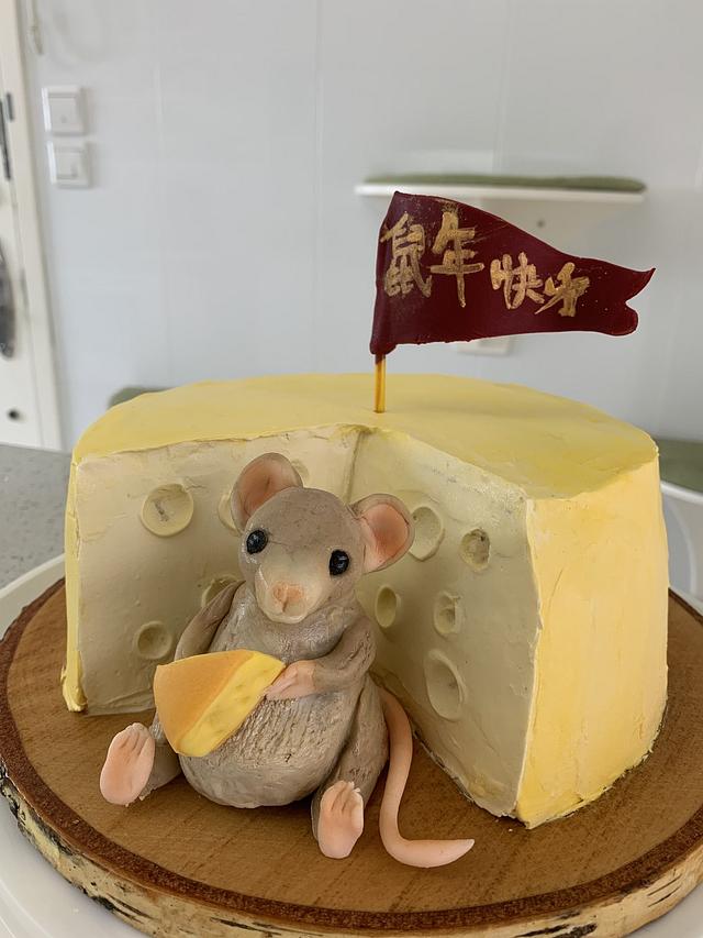 Chinese new year cake - cake by alek0 - CakesDecor