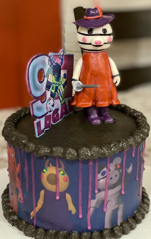 cake birthday roblox piggy cakes cakesdecor advertisement 9th