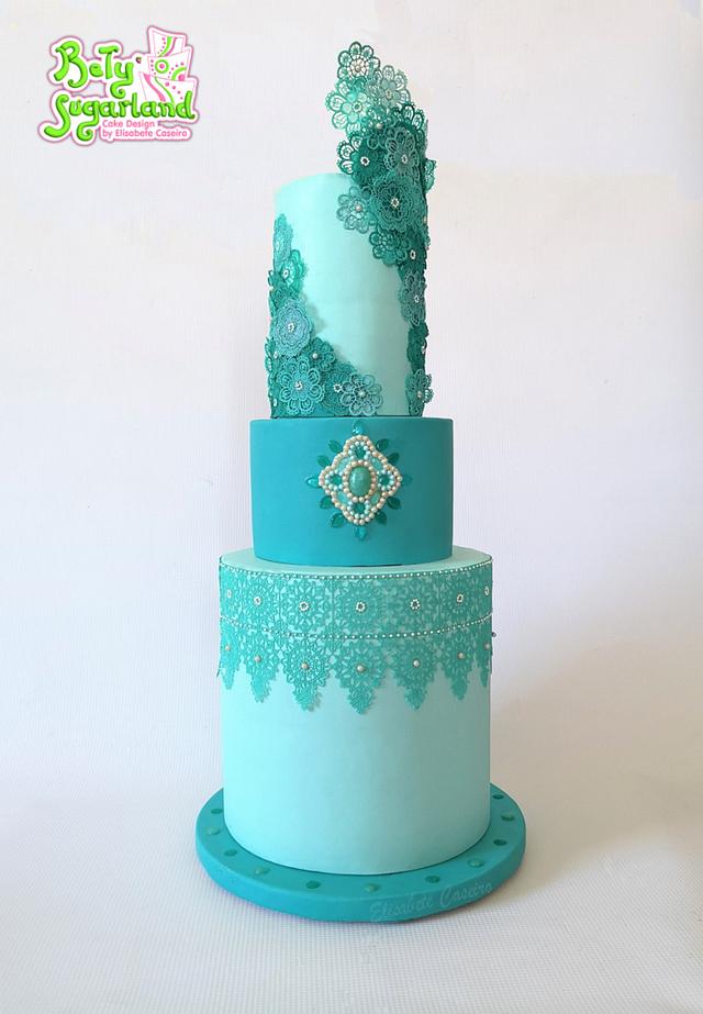 Couture Cakers Cake By Bety Sugarland By Elisabete Cakesdecor