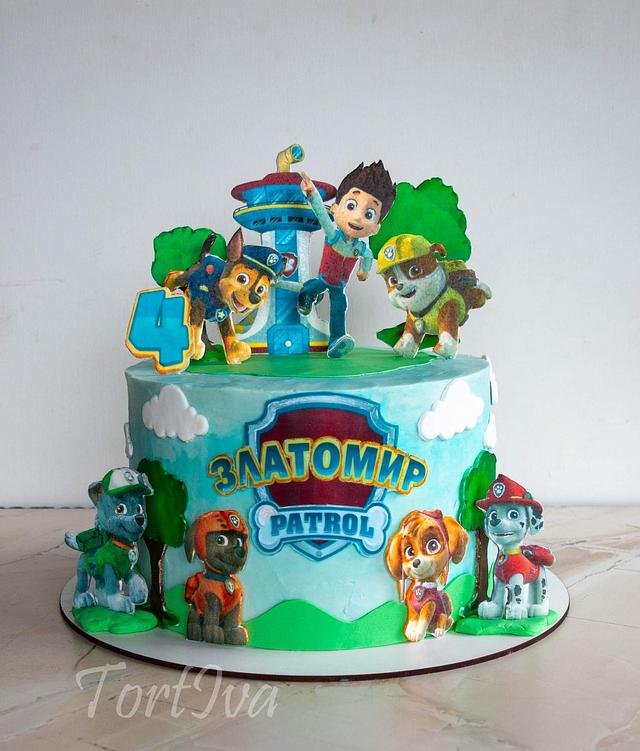 Paw patrol cake - Decorated Cake by TortIva - CakesDecor