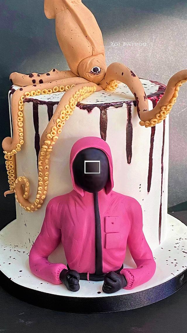 Squid Game Cake
