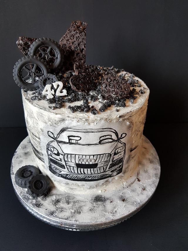 Audi Cake - Cake by Gena - CakesDecor