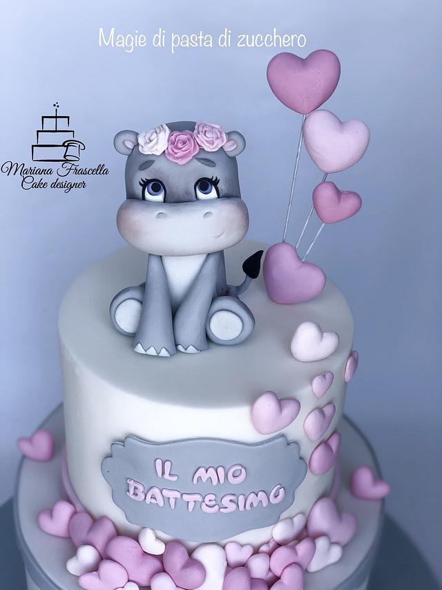 Hippo Cake Cake By Mariana Frascella Cakesdecor