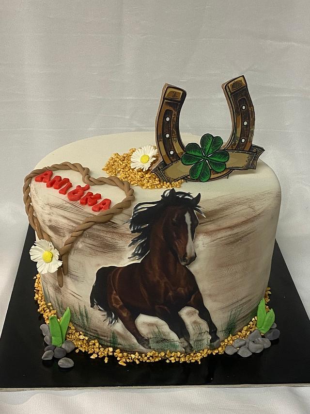 Horse Decorated Cake By Malinkajana CakesDecor   53ad57831b154354a854d27bae9e956e 