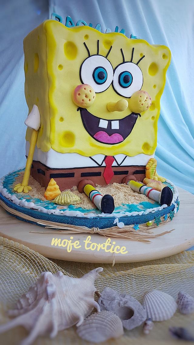 3d SpongeBob - Cake by My little cakes - CakesDecor