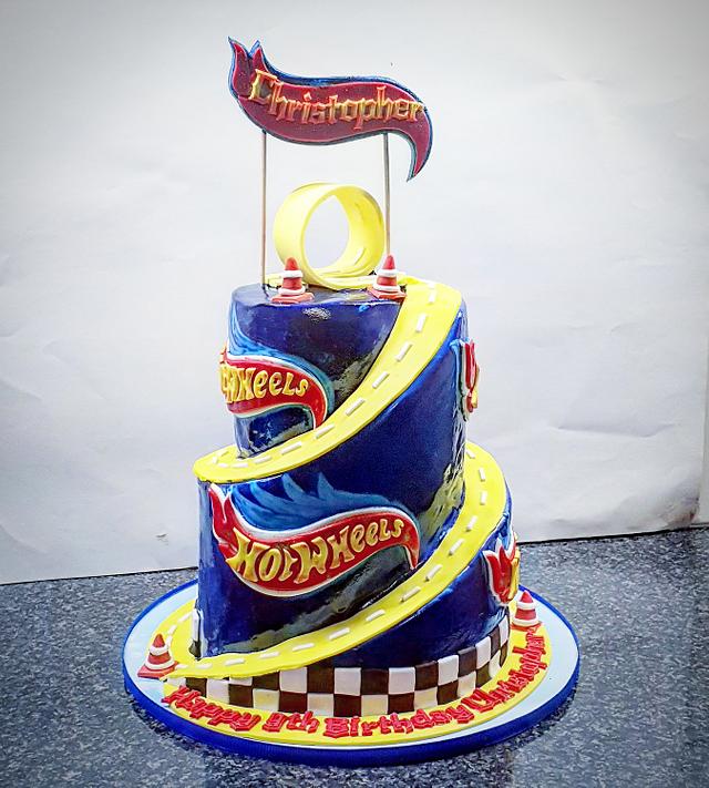 Hot Wheels Cake 2