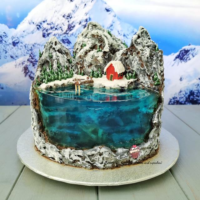 Leona's Cakery - Frozen Glacier ❄️ #frozencakes #frozenbirthdaycake  #frozenglacier #girlcakes #cupcakes #cakesicles #giftboxes #treatboxes #cake  #bake #cakery #bakery #cakecakecake # #chocolatecake #carrotcake  #vanillacake #redvelvetcake ...