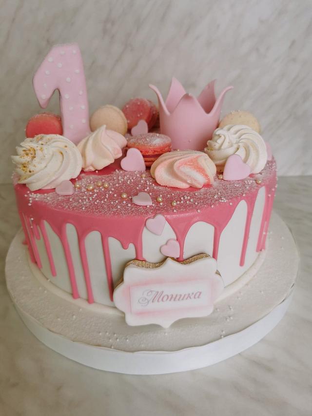 Торта за 1 ви Рожден Ден - Decorated Cake by CakeBI9 - CakesDecor