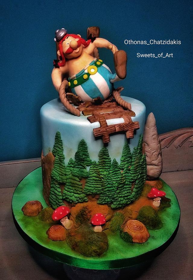 Obelix cake - Cake by Othonas Chatzidakis - CakesDecor