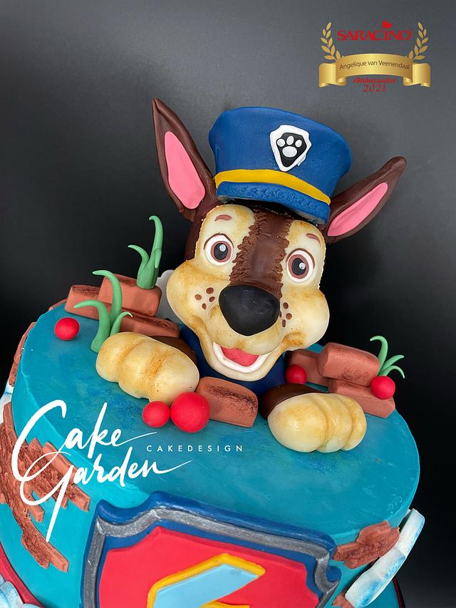 Chase Paw Patrol - Cake by Cake Garden - CakesDecor