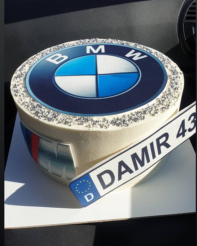 Black Cake with BMW Logo on the Black Background Editorial Photography -  Image of food, gourmet: 203698852