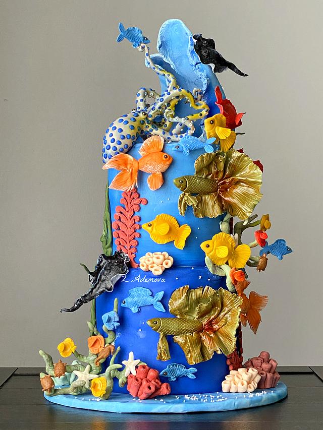 Aquarium Cake