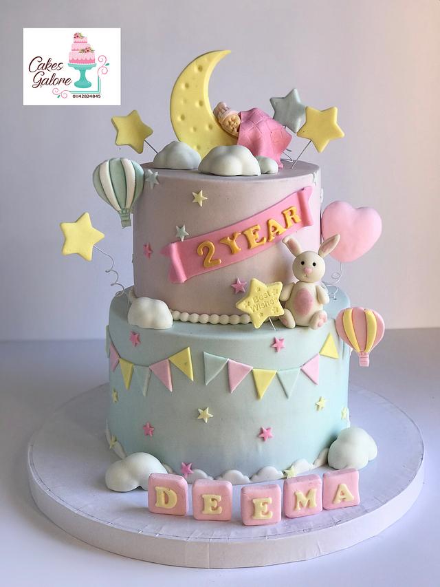 Baby shower cake - Decorated Cake by ZahraAlkholy - CakesDecor