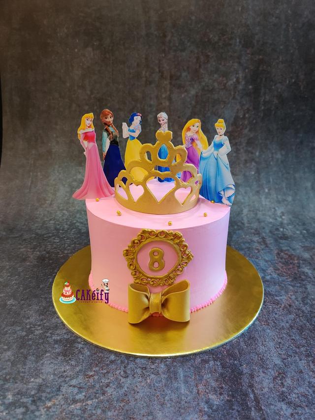 Disney Princess Cake - Decorated Cake by Kupcake - CakesDecor