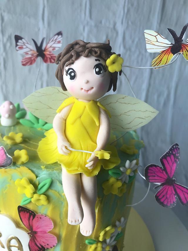 Little Yellow Fairy cake 