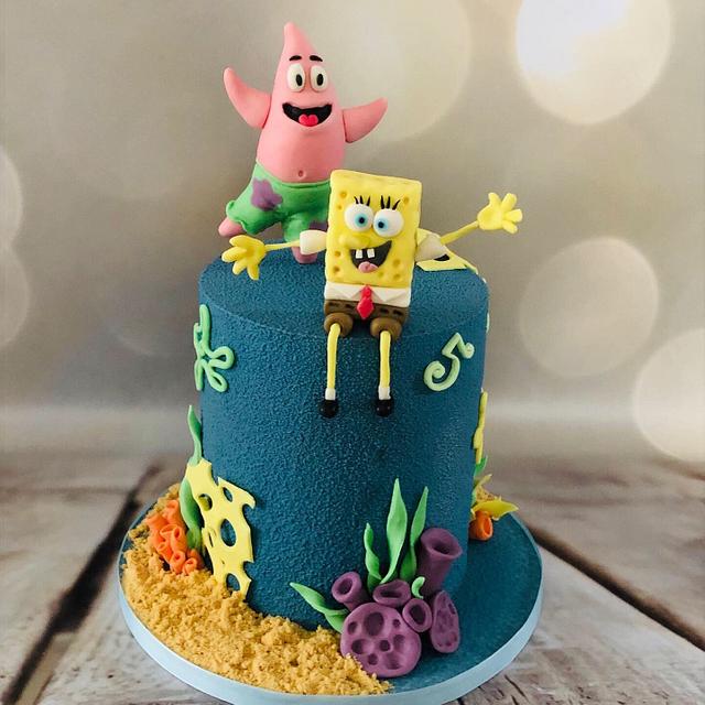 SpongeBob - Decorated Cake by Renatiny dorty - CakesDecor