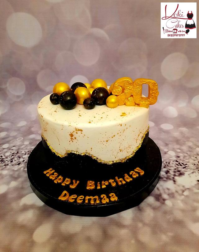 "20th Birthday cake for her" Decorated Cake by Noha CakesDecor