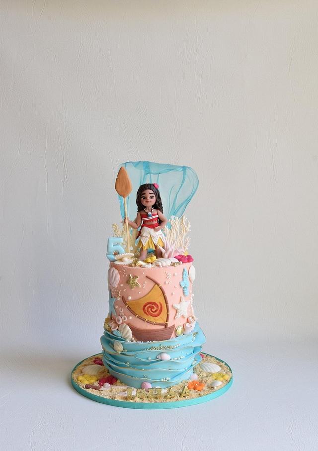 Moana Cake Cake By Cakes For Mates Cakesdecor