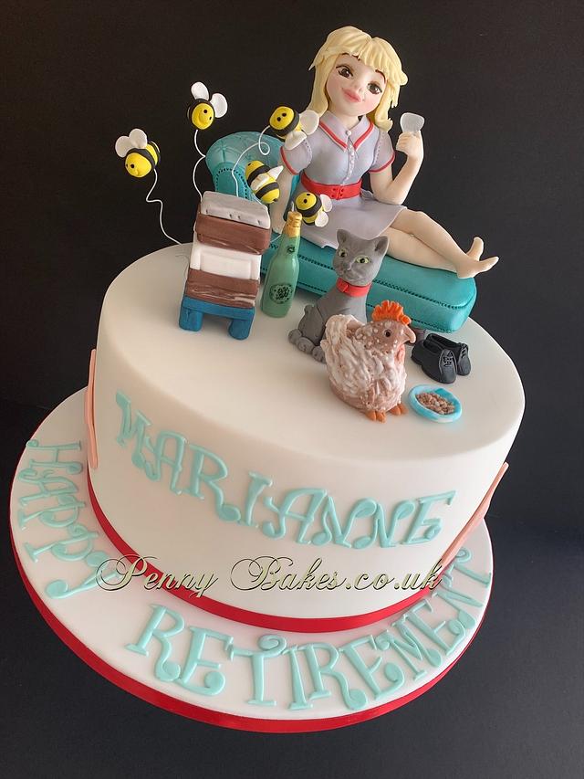 Female Retirement Cake Ideas