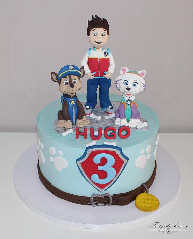 Paw Patrol for Hugo - Decorated Cake by Adriana12 - CakesDecor