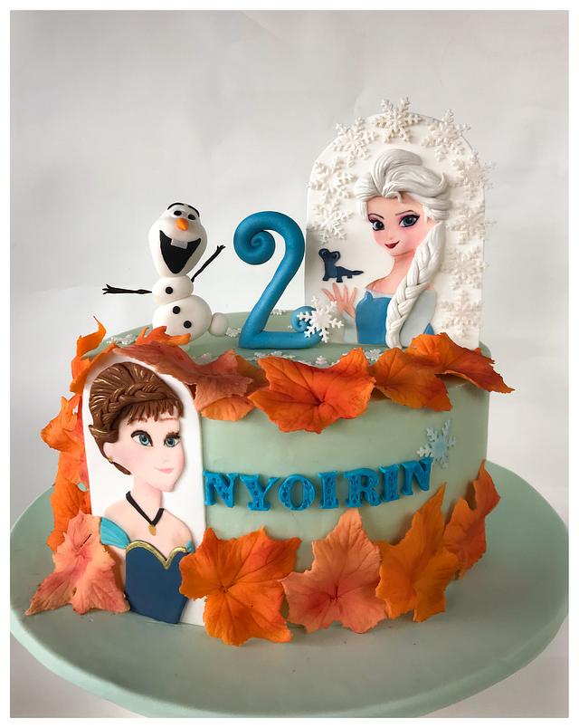 Frozen 2 - Decorated Cake By Homebaker - CakesDecor