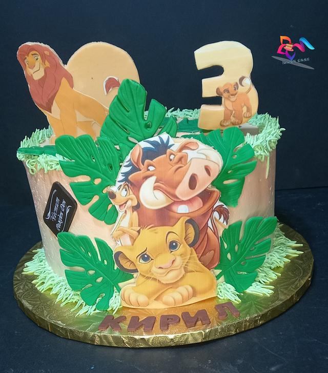 Leon King - Decorated Cake by Irena Ivanova - CakesDecor