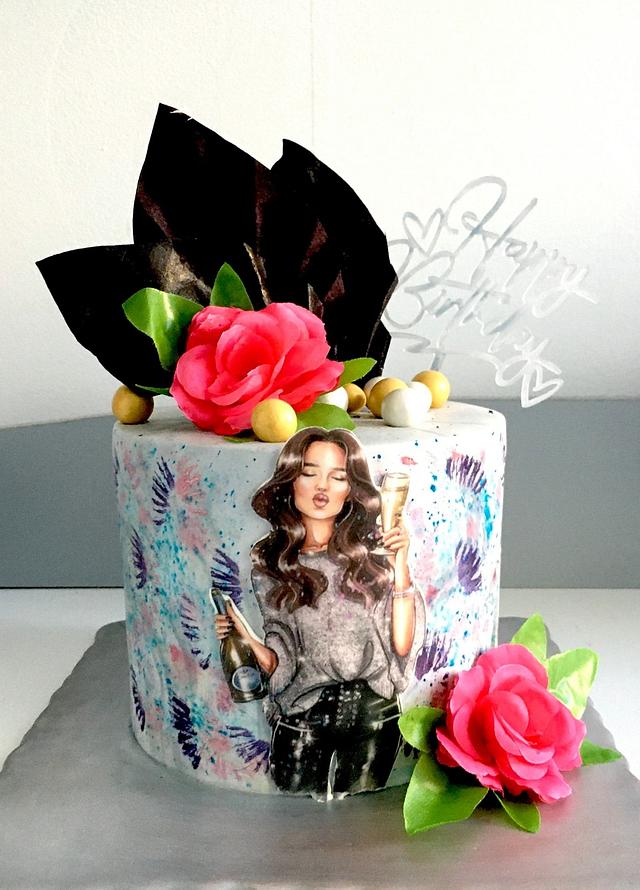 Happy birthday! - Decorated Cake by Ditsan - CakesDecor