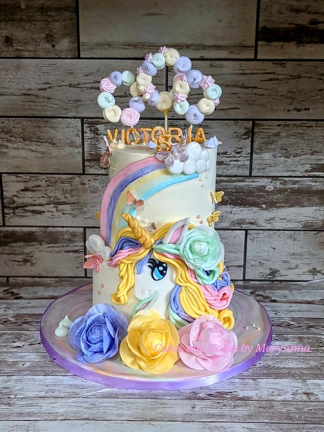 Unicorn Cake Decorated Cake By Mariyana Cakesdecor