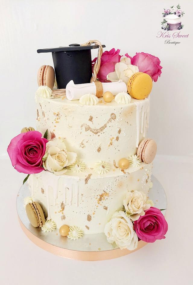 Graduation cake - Decorated Cake by Kristina Mineva - CakesDecor