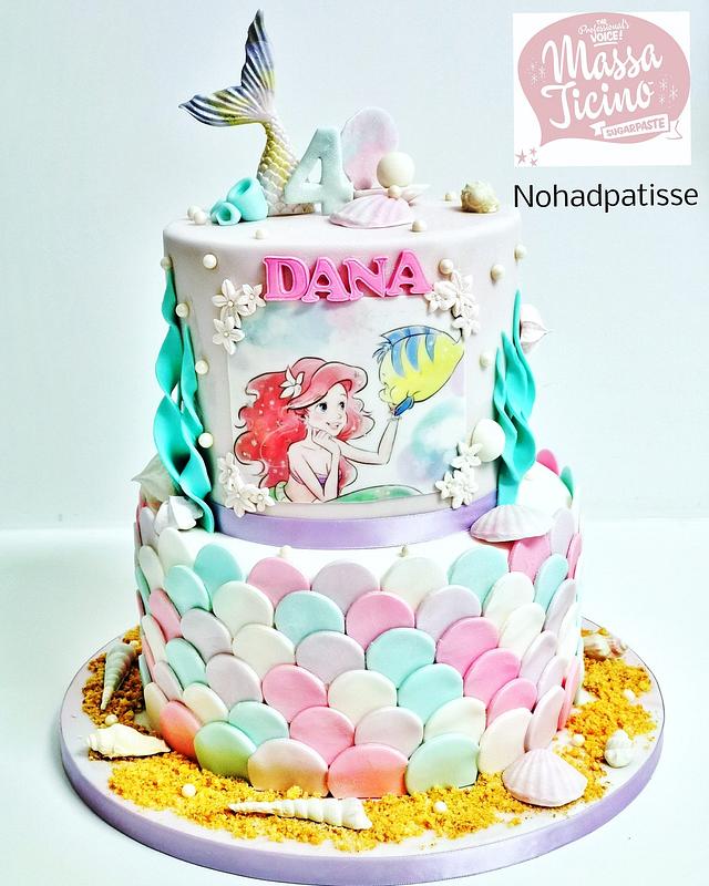 Ariel La Petite Sirene Cake By Nohadpatisse Cakesdecor