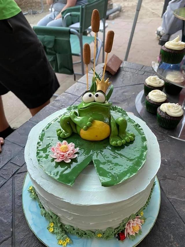 Frog Prince - Cake by Judy J - CakesDecor