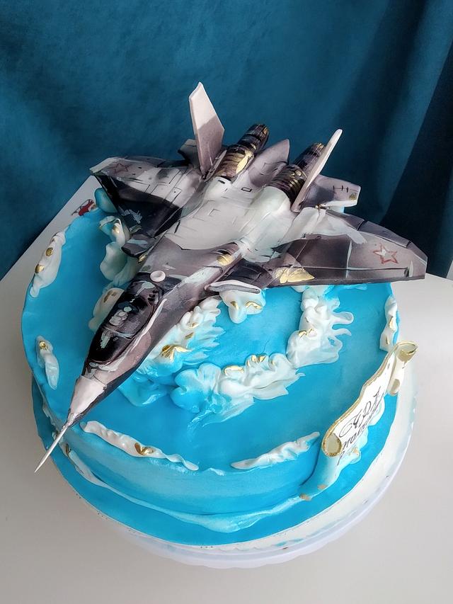 Amazon.com: USAF Jet Fighter cake topper-Picks Military Theme Birthday  Party Army fan party Silver Blue Glitter Jet Fighter Decorations : Grocery  & Gourmet Food