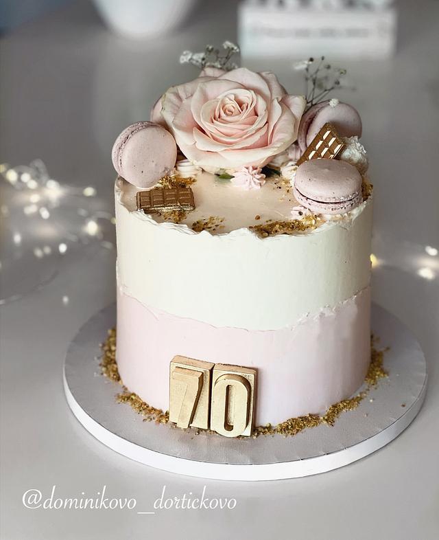 Rose - Decorated Cake by Dominikovo Dortičkovo - CakesDecor