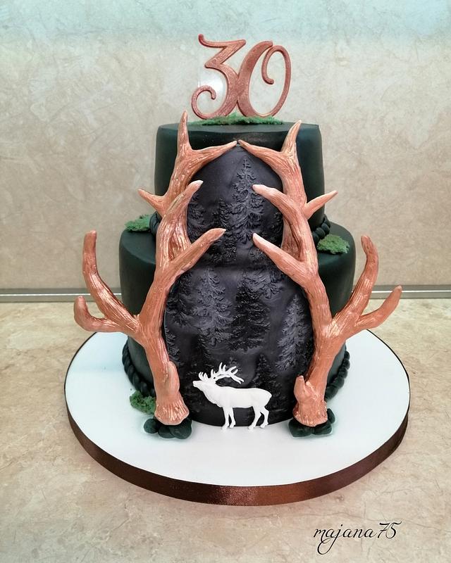 Hunting Cake Decorated Cake By Marianna Jozefikova CakesDecor   8f0d7a0433d543de9ab380621183e272 