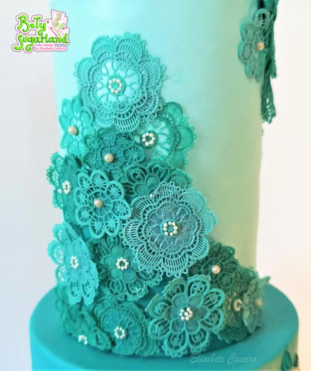 Couture Cakers Cake By Bety Sugarland By Elisabete Cakesdecor